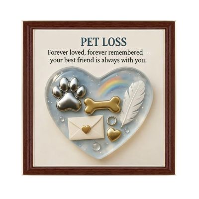 Pet Loss Dog Memorial Keepsake Bag