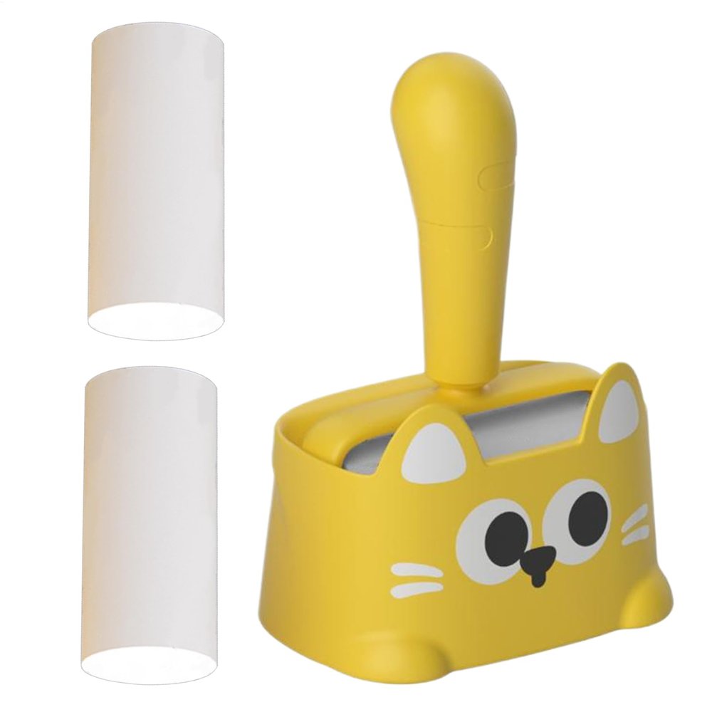 Extra-Sticky Lint Roller with Refills, Easy-Peel Sheets