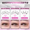 Veleasha Fairy Manga Lash Clusters, Clear Band, C Curl, 8–16 mm, 120 Pieces (Manga02) view 2