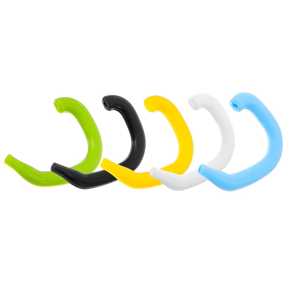 Silicone Ear Hooks, 5-Piece Set for Masks and Glasses, Gentle