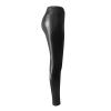 Women's Sexy Lingerie Pure Color Stretch Slim Leather Leggings (Black, XL) view 4