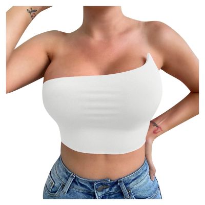 Women's Sexy Lingerie Tank Top Clubwear (White, S)