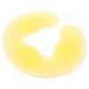 LOLIPPYY U-Shaped Silicone Spa Pillow, Washable, Yellow view 1