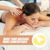 LOLIPPYY U-Shaped Silicone Spa Pillow, Washable, Yellow view 3