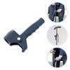 Abaodam Anti-Slip Ergonomic Walking Cane Handle, Black, for 22 mm Sticks view 3