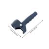 Abaodam Anti-Slip Ergonomic Walking Cane Handle, Black, for 22 mm Sticks view 4
