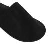 Alipis Unisex Black Felt Slippers with Non-Slip Sole for Hotels and Resorts view 3