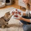 Interactive Dog Treat Puzzle Toy with Treat Openings view 2