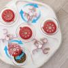 Interactive Dog Treat Puzzle Toy with Treat Openings view 3
