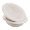 jojofuny 2-Piece White Ceramic Aromatherapy Bowls, Hat Design view 1