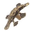 CORHAD Brushed Gold Metal Animal Cabinet Knobs view 1