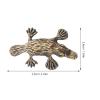 CORHAD Brushed Gold Metal Animal Cabinet Knobs view 2