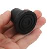 GLEAVI 8 Black Universal Rubber Crutch Tips, Non-Slip Replacement Tips for Canes and Crutches view 3