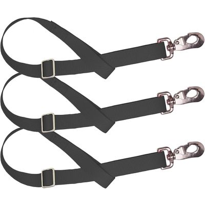 Adjustable Horse Feed Strap, Reusable, 3-Piece Nylon Set