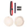 ARTIBETTER Sourdough Starter Accessory Set with Fabric Cover, Thermometer Strips and Date Rings for Glass Jars view 1