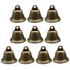 YUOIUX Small Hanging Bells, Christmas Bells, Pet Collar Bells, Wedding Bells, Halloween Decoration, 10 Pieces view 1