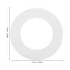 Wax Warmer Paper Protective Rings, 20-Pack, White view 2