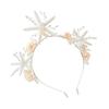 Elegant Mermaid Hair Crowns with Pearls, Starfish, and Shells for Women and Girls, Beach Weddings view 1