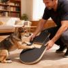 Generic Wooden Scratch Board for Dogs and Puppies view 2