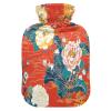 Hot and Cold Water Bottle with Fleece Cover, PVC, 2 Liters view 1