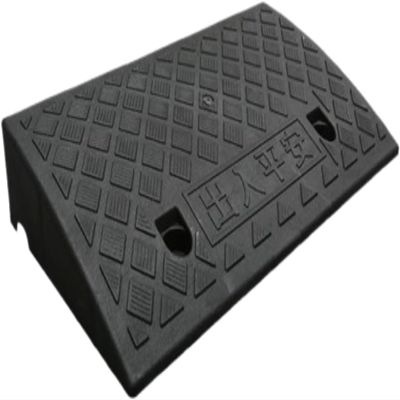 Curb Ramps, 5–13 cm Step Height, for Sidewalks, Cars, Trucks, Bicycles, Motorcycles, Dogs and Wheelchairs (50 × 27 × 13 cm)