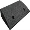 Curb Ramps, 5–13 cm Step Height, for Sidewalks, Cars, Trucks, Bicycles, Motorcycles, Dogs and Wheelchairs (50 × 27 × 13 cm) view 1