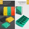 Curb Ramps, 5–13 cm Step Height, for Sidewalks, Cars, Trucks, Bicycles, Motorcycles, Dogs and Wheelchairs (50 × 27 × 13 cm) view 2
