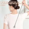 Pongnas Back Scratcher, Retractable Stainless Steel Telescopic Handle, 220–590 mm, Portable, Lightweight, with Scratching Claws view 2