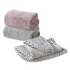 DUYKIMQW Japanese Bamboo Charcoal Fiber Hair-Drying Cap, Solid Color, Absorbent, Quick-Drying, Baotou Towel Shower Cap, 1 Pc (Color 3) view 4