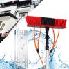 Telescopic Window Cleaning Set, Water-Fed Pole with PP Bristles, 4.5 m view 1