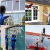 Telescopic Window Cleaning Set, Water-Fed Pole with PP Bristles, 4.5 m view 2