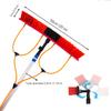 Telescopic Window Cleaning Set, Water-Fed Pole with PP Bristles, 4.5 m view 3