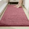 Premium Chenille Dog Mat, Non-Slip, Machine-Washable, Quick-Drying, Ultra-Absorbent, Rose A, 40 x 60 cm (15.7 x 23.6 in) view 1