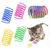 4-Piece Colorful Cat Toy Set with Feathers view 3