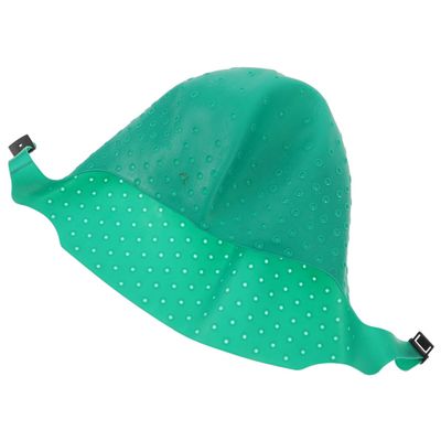 HAPINARY Premium Silicone Hair Dye Cap with Holes for Precise Highlights, Green, Tear-Resistant, Flexible Fit