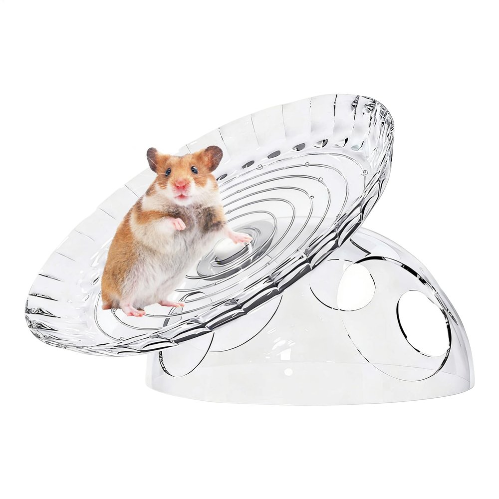 Hamster Exercise Wheel, Non-Slip Accessory for Small Animal Cages