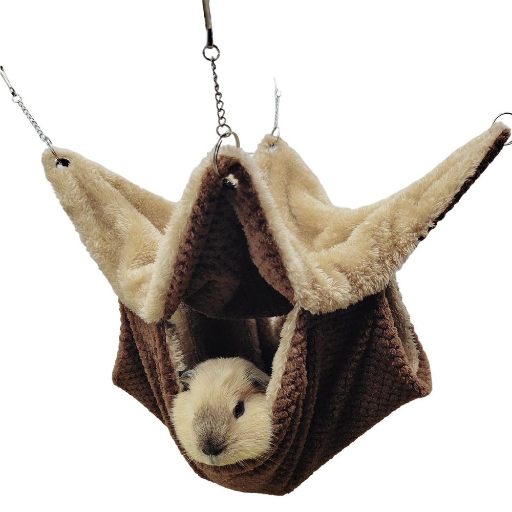 Chinchilla Hammock - Cozy Playground, Washable, Hanging