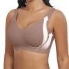 Generic 2026 Comfortable Transparent Shoulder-Strap Women's Wireless, Backless, Sponge-Free Style with Convertible Straps (Coffee, XXXXXL) view 3