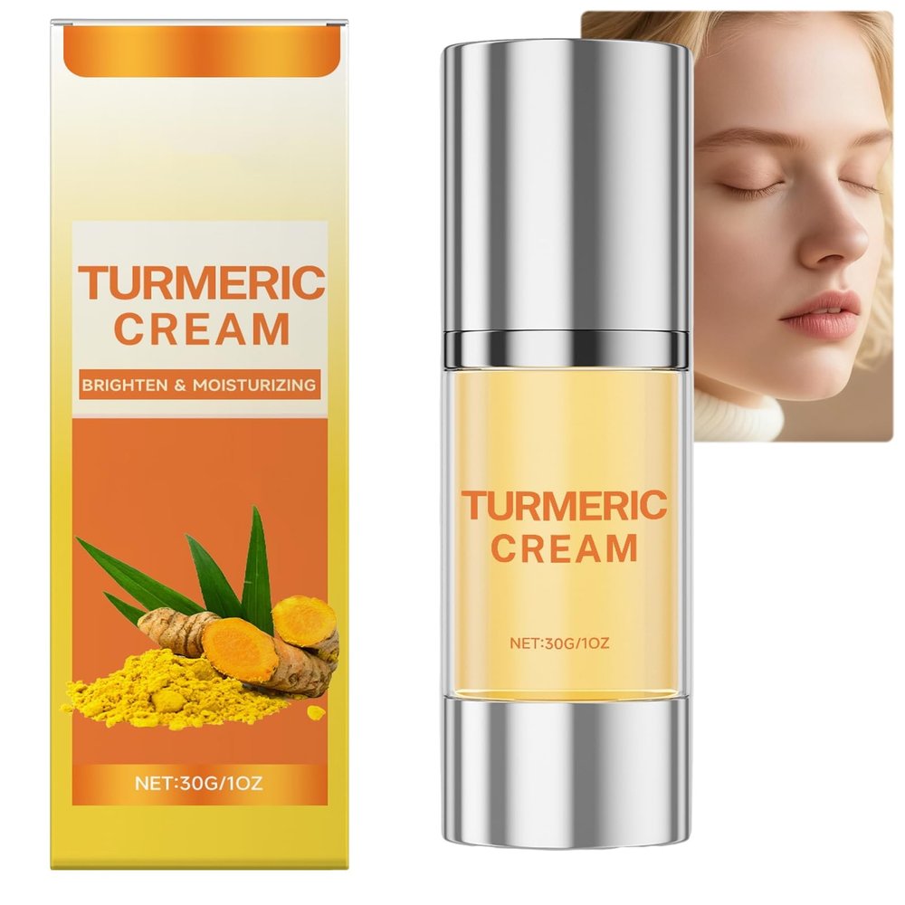 Turmeric Vitamin C Brightening Moisturizing Face Cream, 30 g
