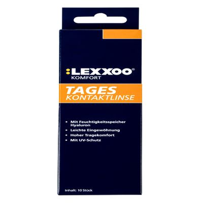LEXXOO Comfort Daily Contact Lenses -3.25 Diopters
