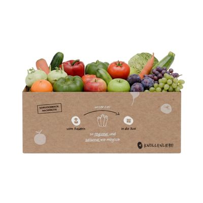 Raw Produce Box 5 kg – Fruit & Vegetables for Raw Consumption – Fresh from the Region