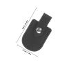 PU Protective Case for Cuticle Scissors and Pedicure Tools, Black, Lightweight view 2