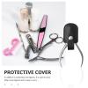 PU Protective Case for Cuticle Scissors and Pedicure Tools, Black, Lightweight view 4