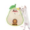 Self-Adhesive Avocado-Shaped Natural Sisal Scratching Mat for Cats view 1