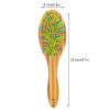 HAPINARY Colorful Dog Comb with Wooden Handle view 2