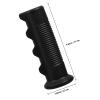 2-Piece 25 mm PVC Wheelchair Handle Grip, Black, Non-Slip view 2