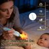 6-in-1 Electric Baby Nail File with 6 Filing Heads and LED Light, 4 Speeds, Quiet, Baby Blue view 2