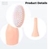Tressify 4-Piece Adult Toothbrush Set with Soft Bristles, Wide Heads, Family Pack in Green, Orange, Yellow, and Blue view 4
