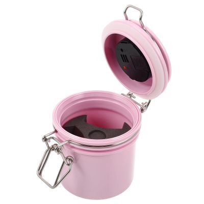 PLAFOPE Large-Capacity Metal and Plastic Eyelash Glue Storage Containers