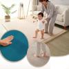 RxueSug 100 x 120 cm Baby Play Mat, 2 cm Thick, Non-Slip Bottom view 3